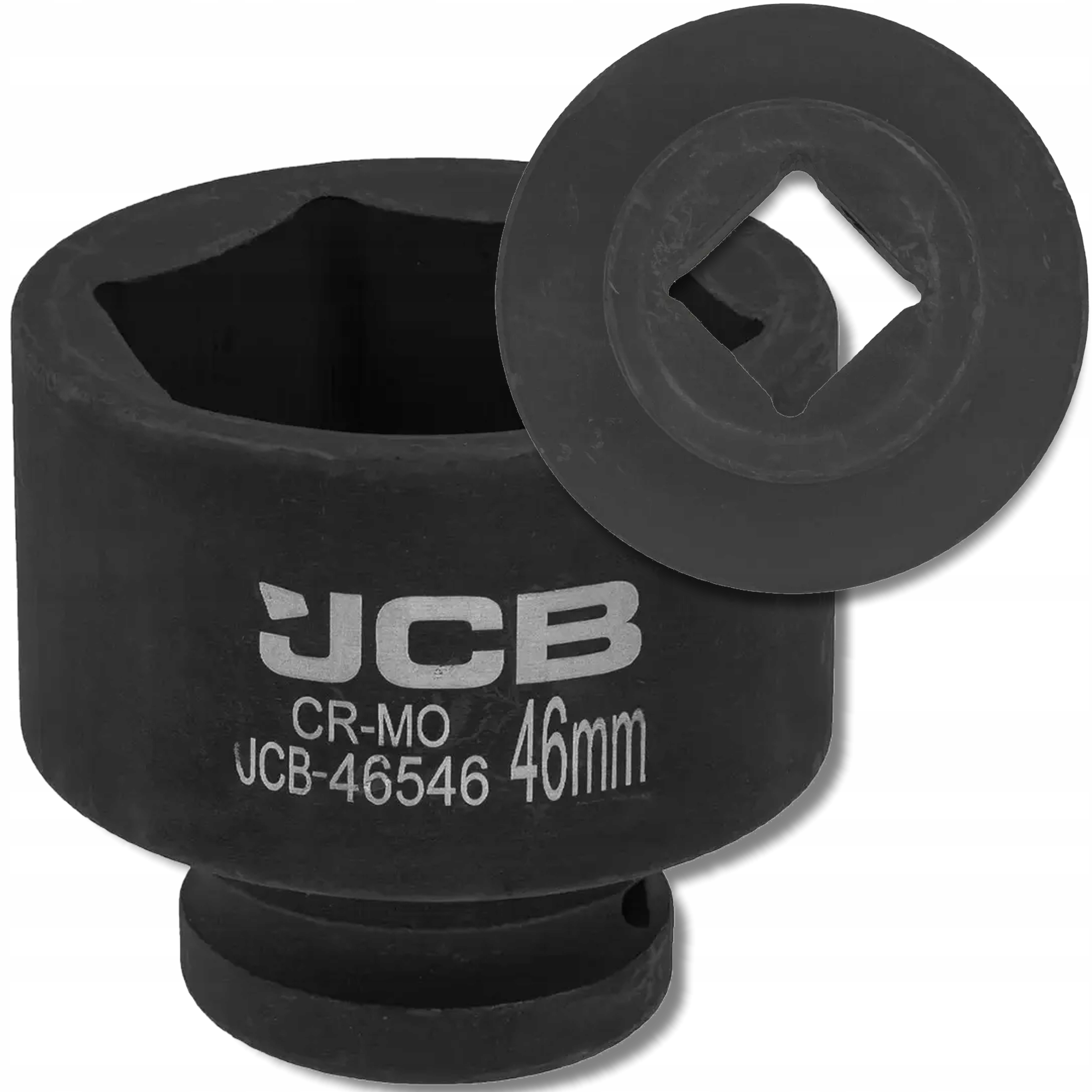 Nasadka udarowa 3/4" 6-kątna Cr-Mo klucz nasadowy 46 mm Jcb