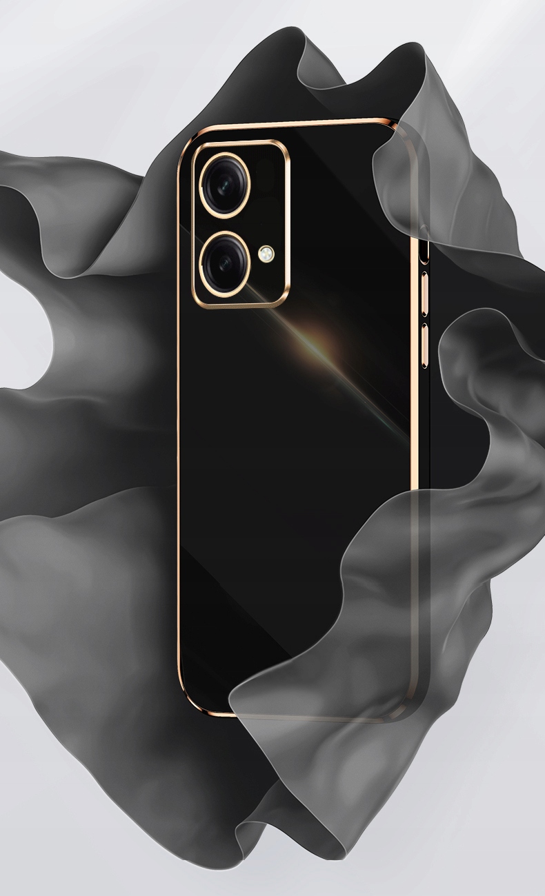 ETUI GLAMOUR GOLD CASE DO MOTOROLA MOTO G84 5G +SZKŁO Marka Nela-Styl