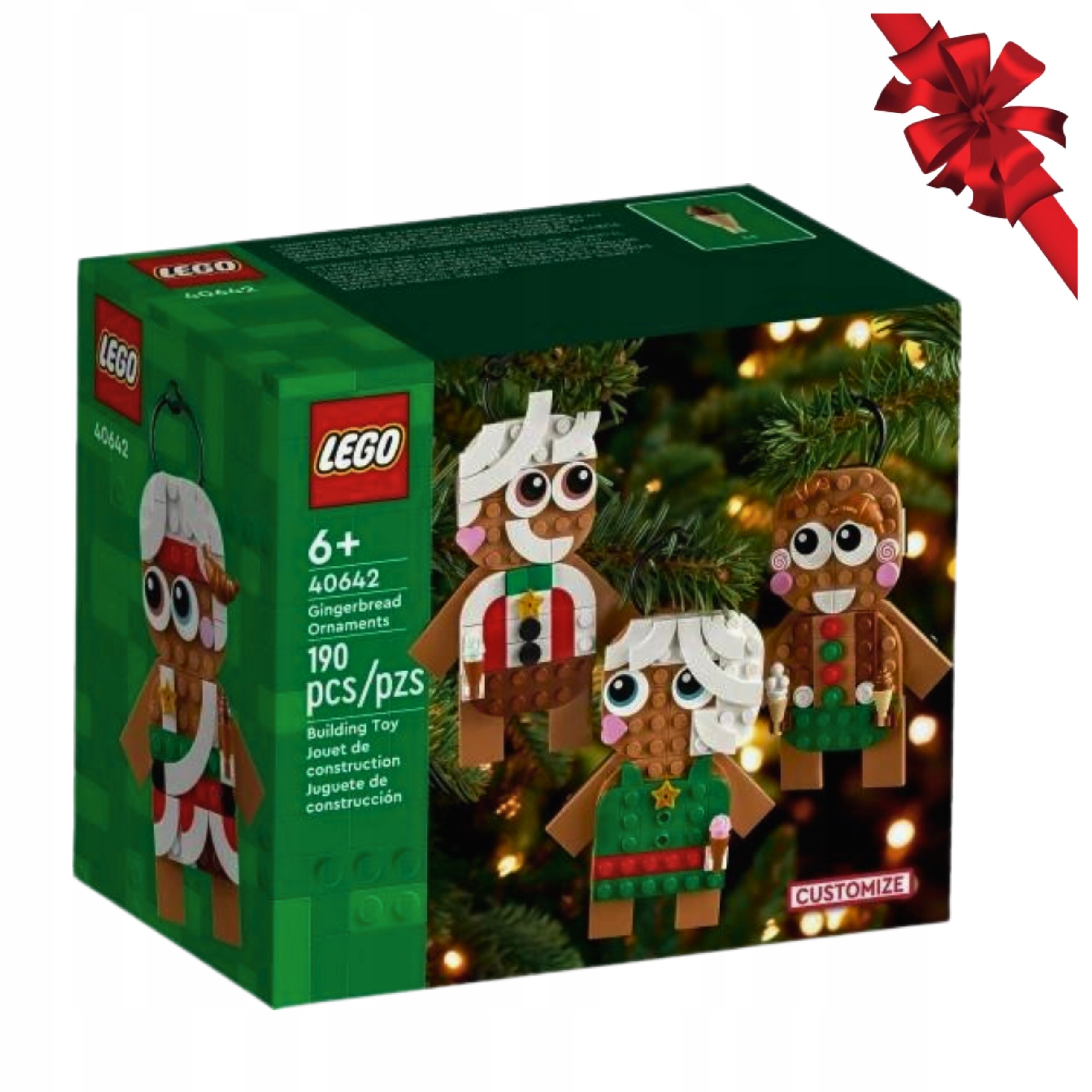 stavebnice Lego BrickHeadz 40642 Perníkové ozdoby Nové jako ideální Dárek