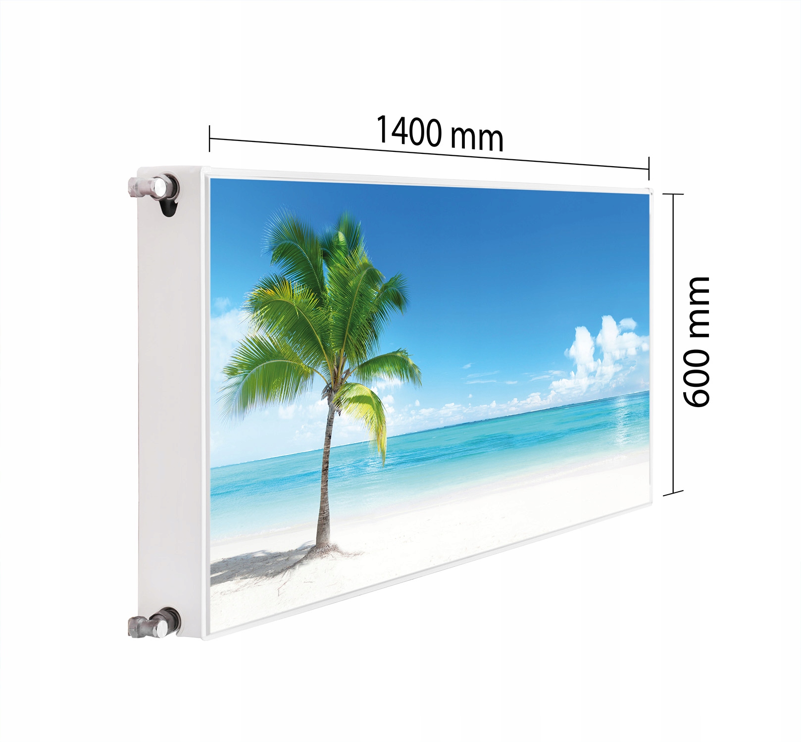 Magnetická Maska Na Radiátor 140x60 Plážová Podložka Magnet