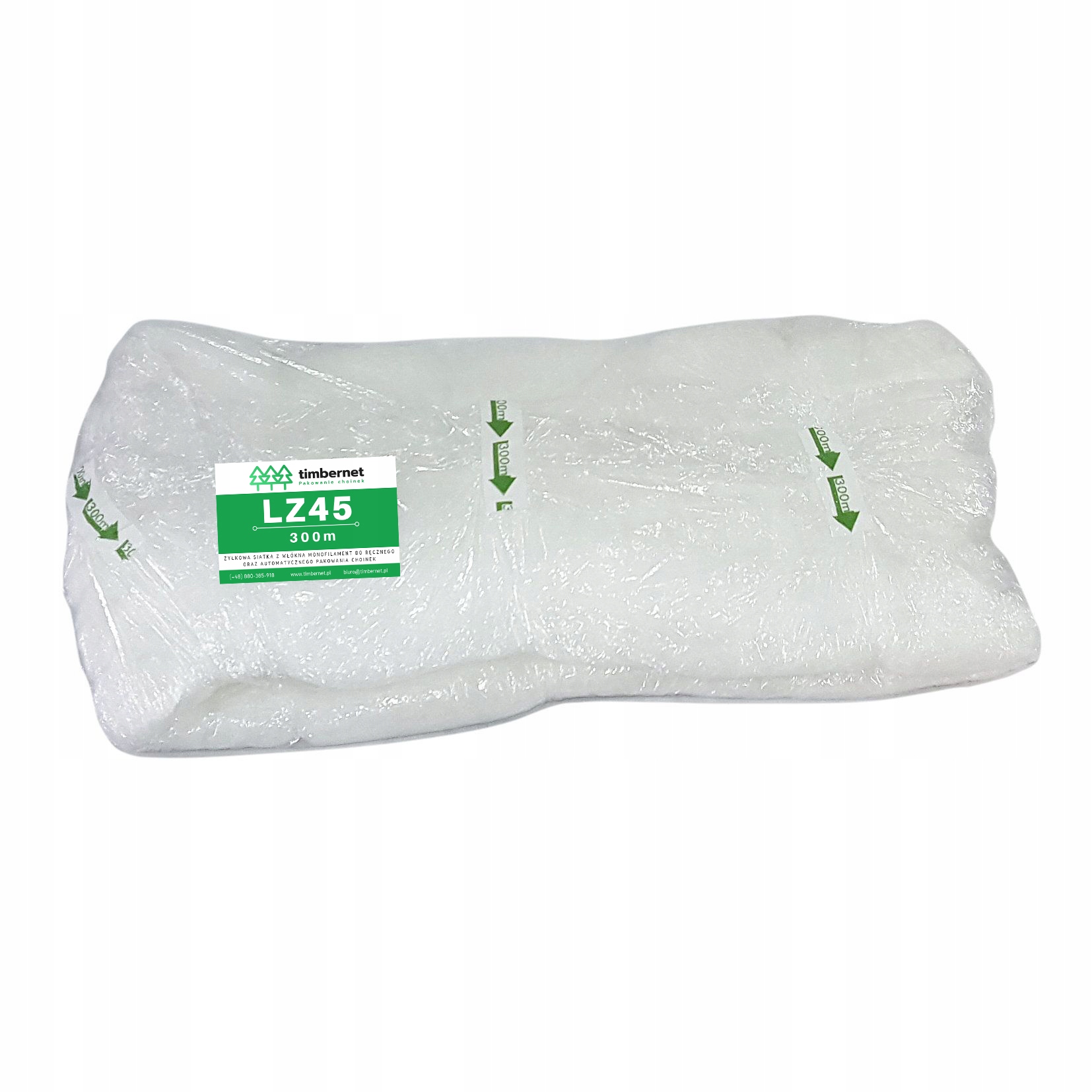 

LZ45 Siatka rękaw do pakowania choinek 45cm x 300m