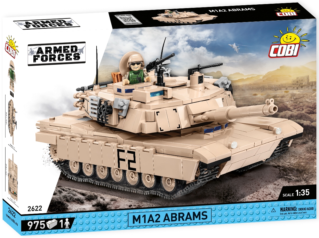 

Cobi amerykański Czołg Abrams komp. lego Wojsko