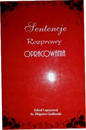 Sentencje rozprawy opracowania - praca zbiorowa
