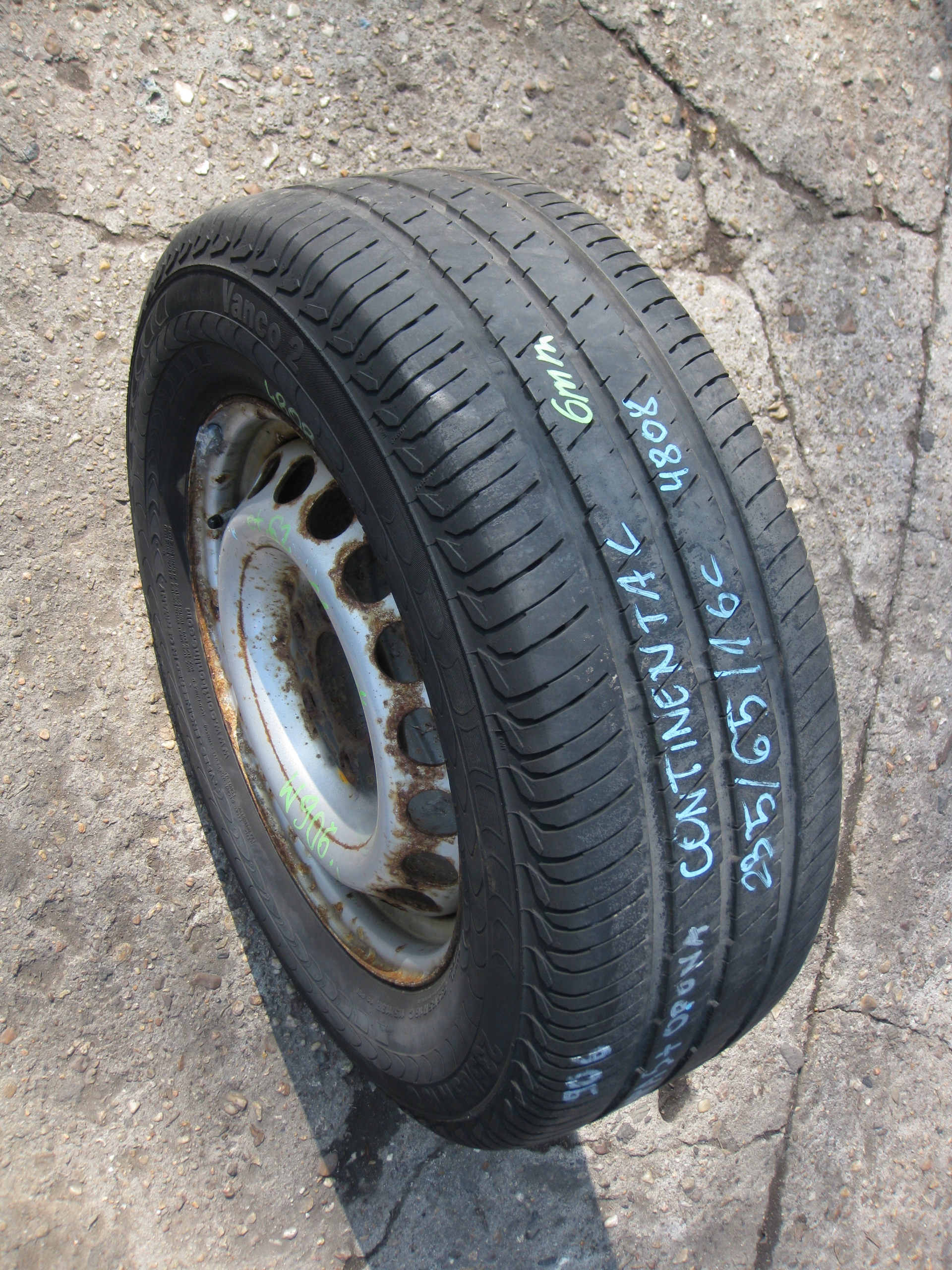 SPRINTER W906 CUSCINETTO TENDICINGHIA 235/65/16 CONTINENTAL VANCO 2