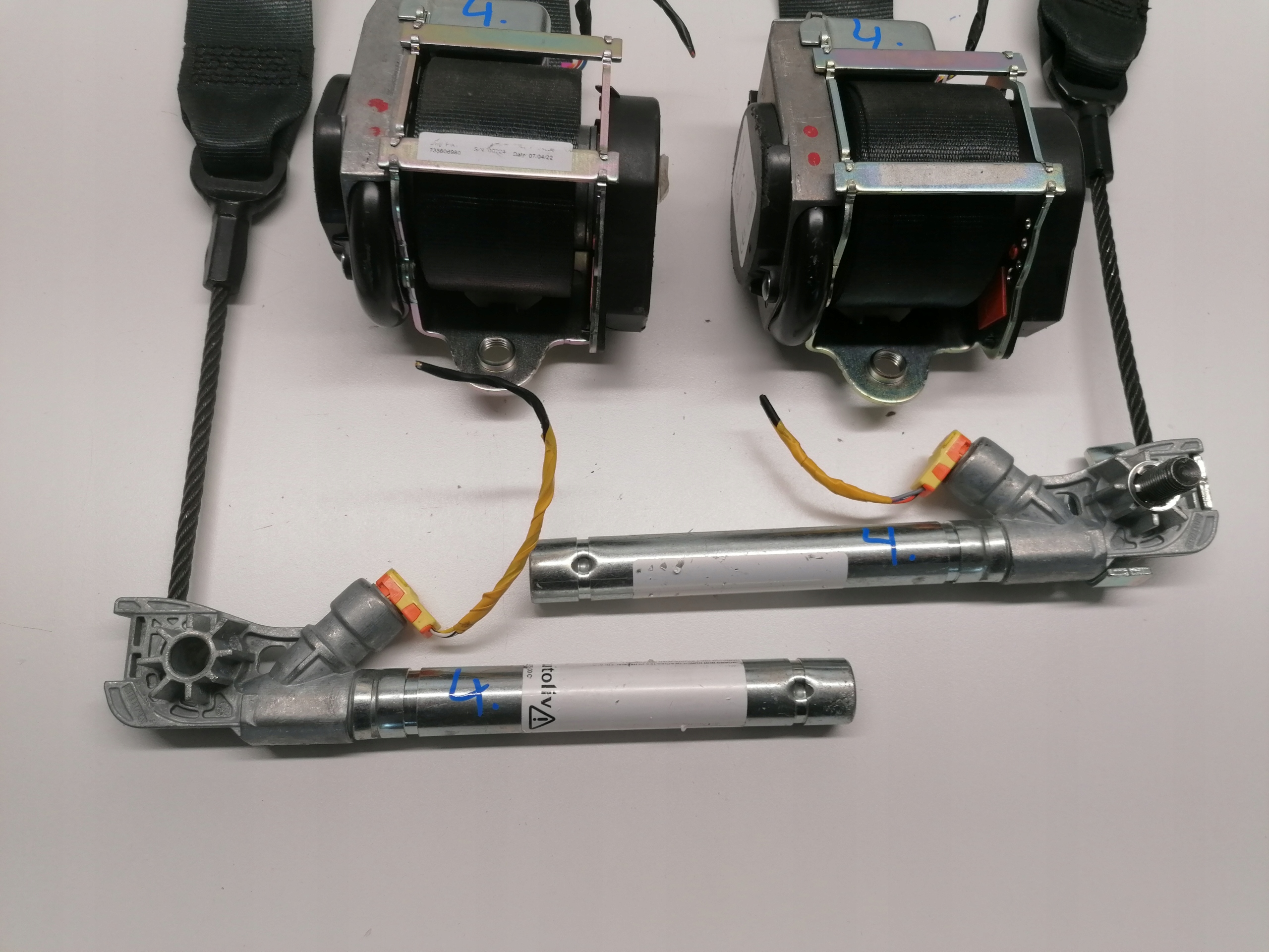 lancia YPSILON ремень безопасности перед Передний оригинал seat