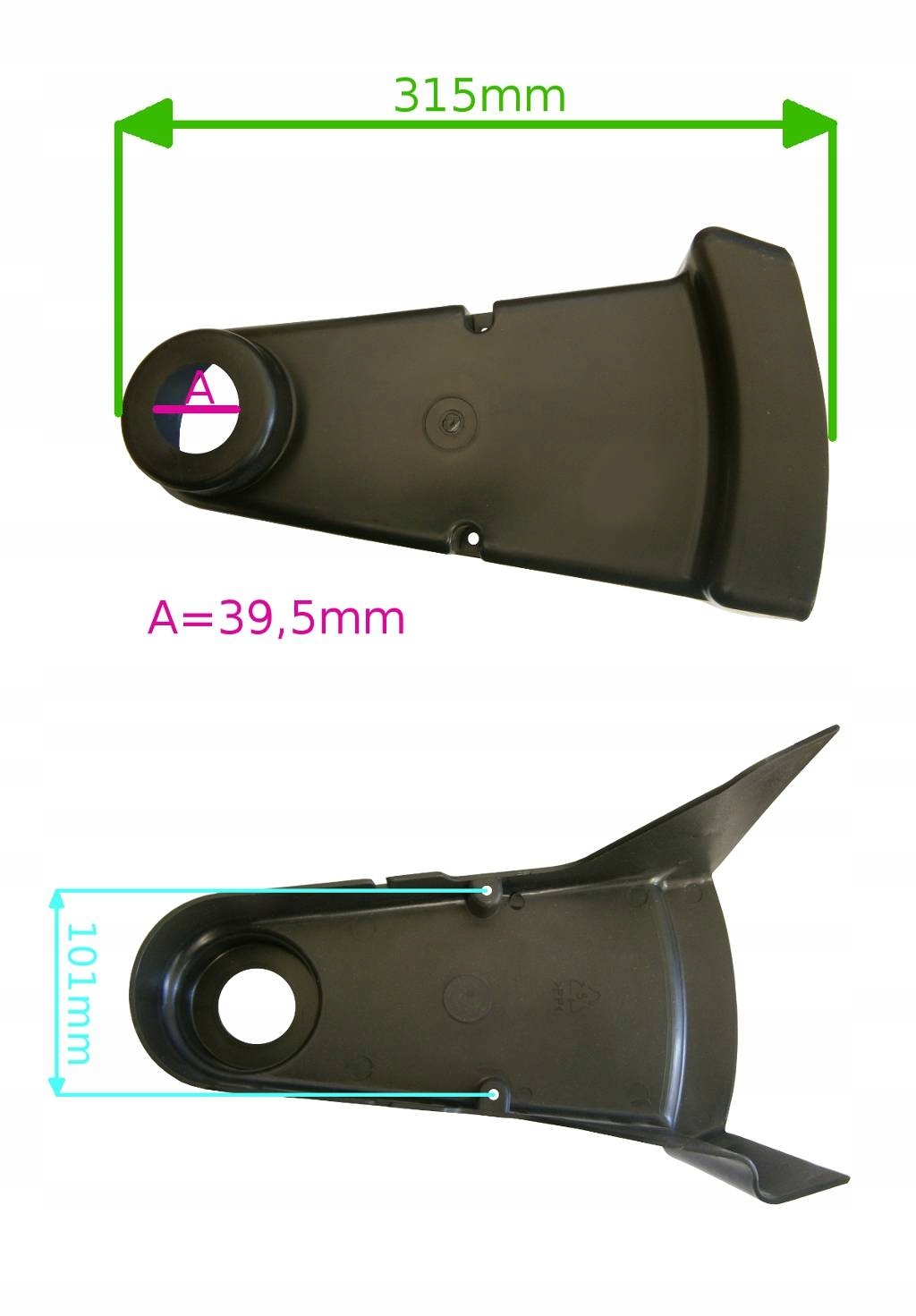 OSŁONA PASKA NAPĘDU KOSIARKI HANDY SH53 SH53N196 Typ osłona