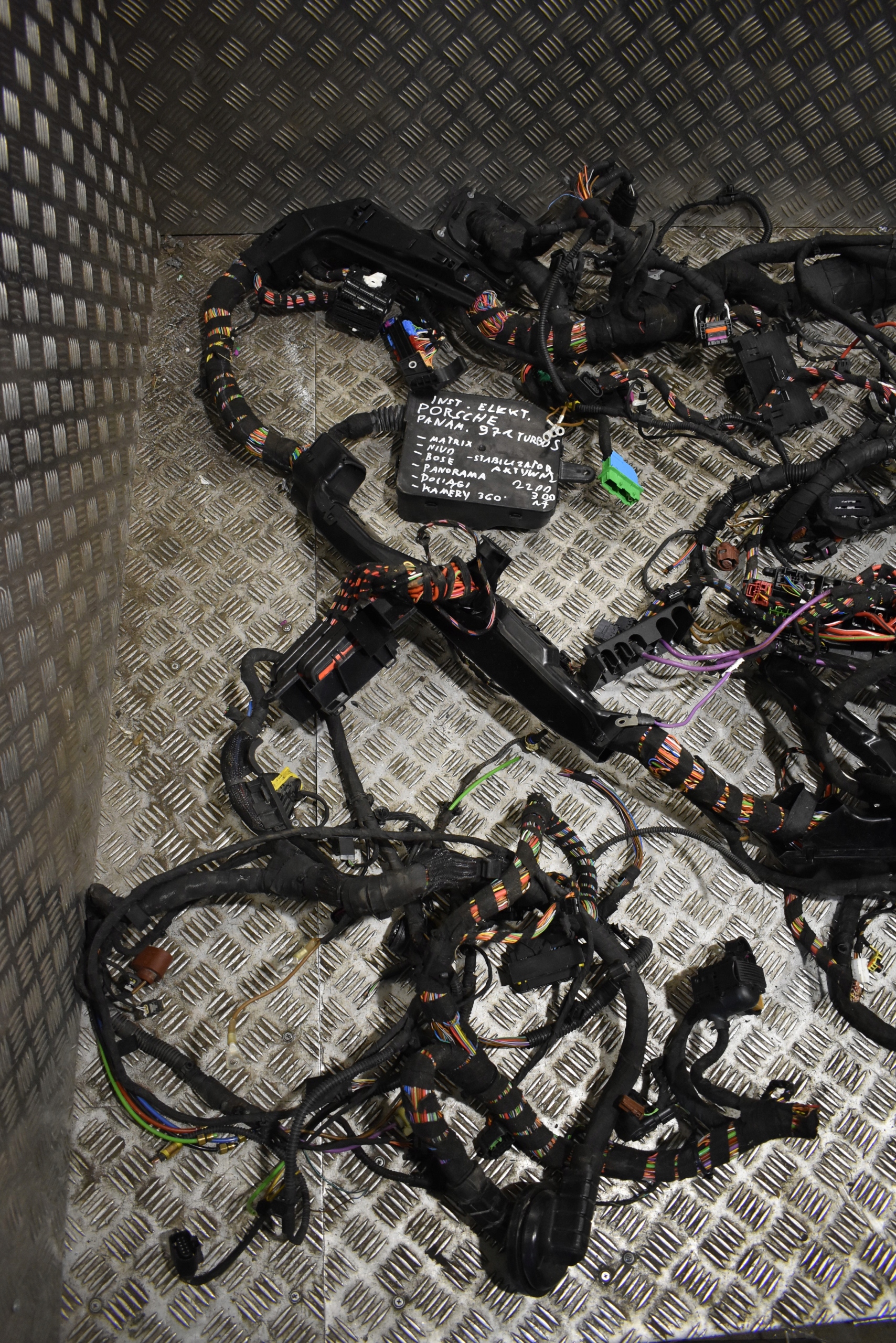 wiring electrical PORSCHE PANAMERA 971 TURBO S 1