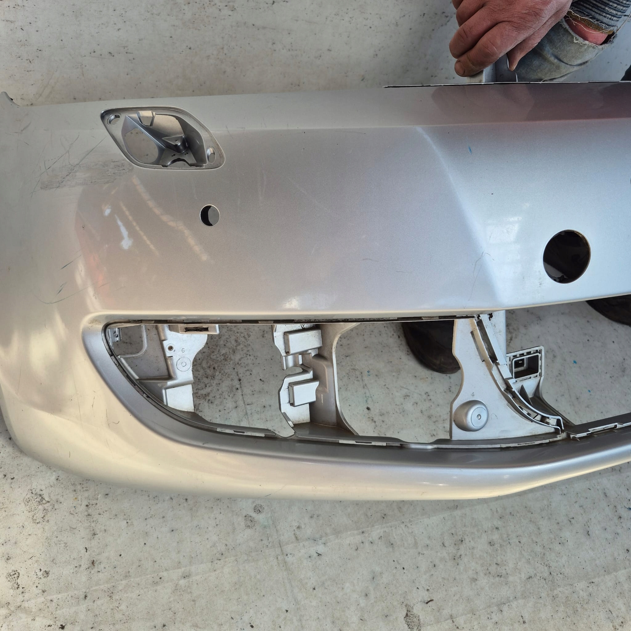 VW GOLF VI 6 plus LIFT 09-14 bumper front front washer 4XPDC 5M0807221N