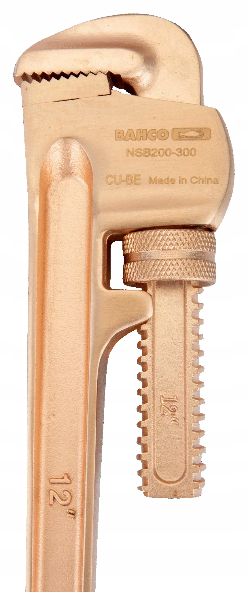 Klucz do rur Heavy Duty 14", nieiskrzący CU-BE BAHCO Liczba elementów w zestawie 1