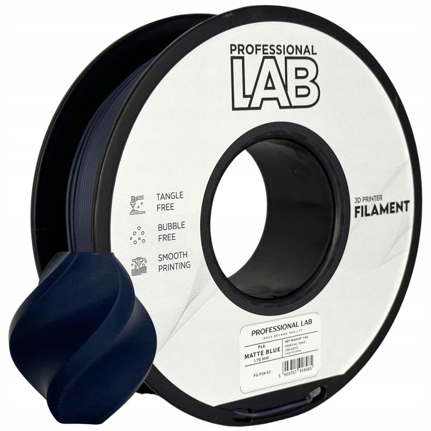 Pla matte blue Prof. Lab
