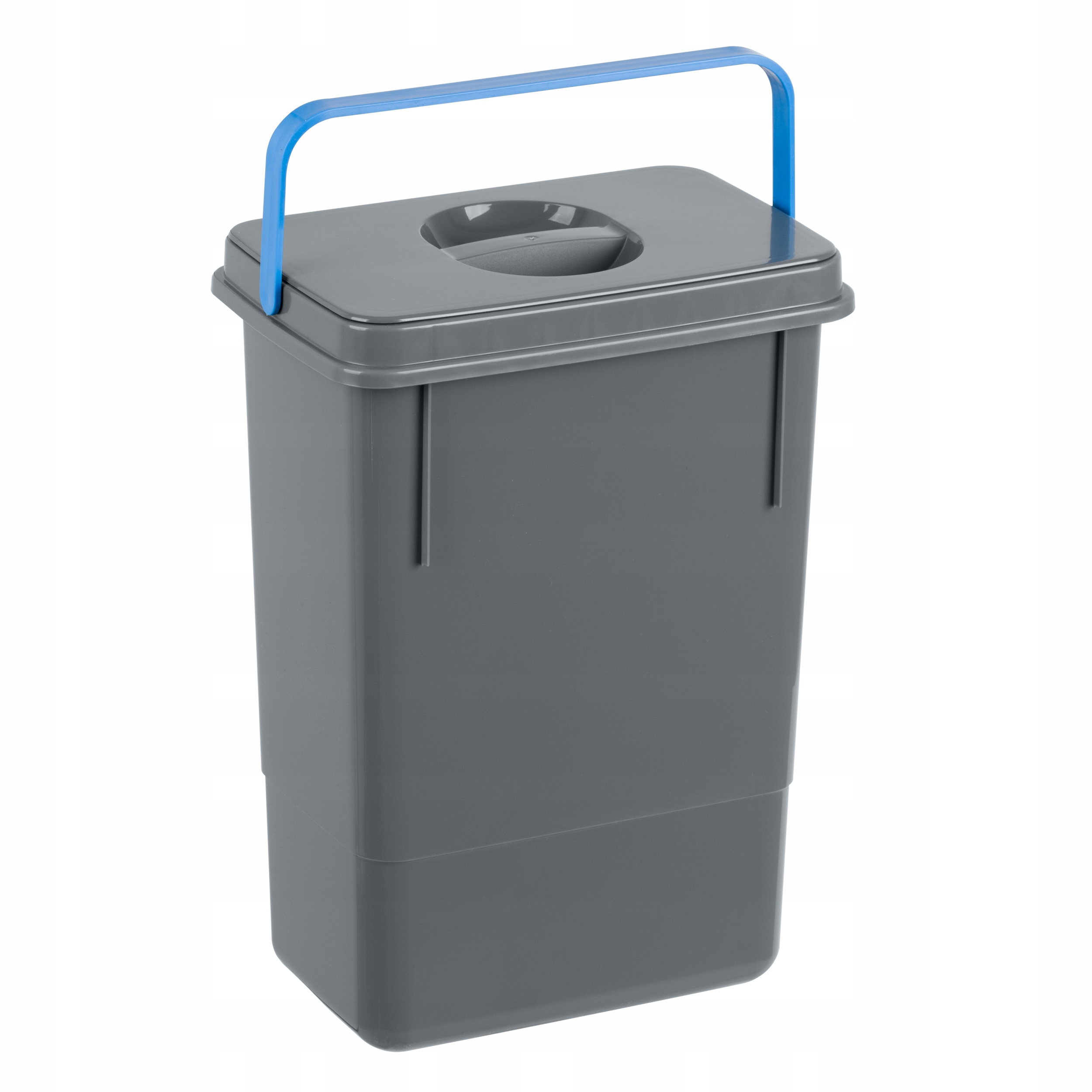 Segregator kosz na śmieci pojedynczy do koszy 7L antr. niebieski RUBIO AMIX EAN (GTIN) 5904208175018