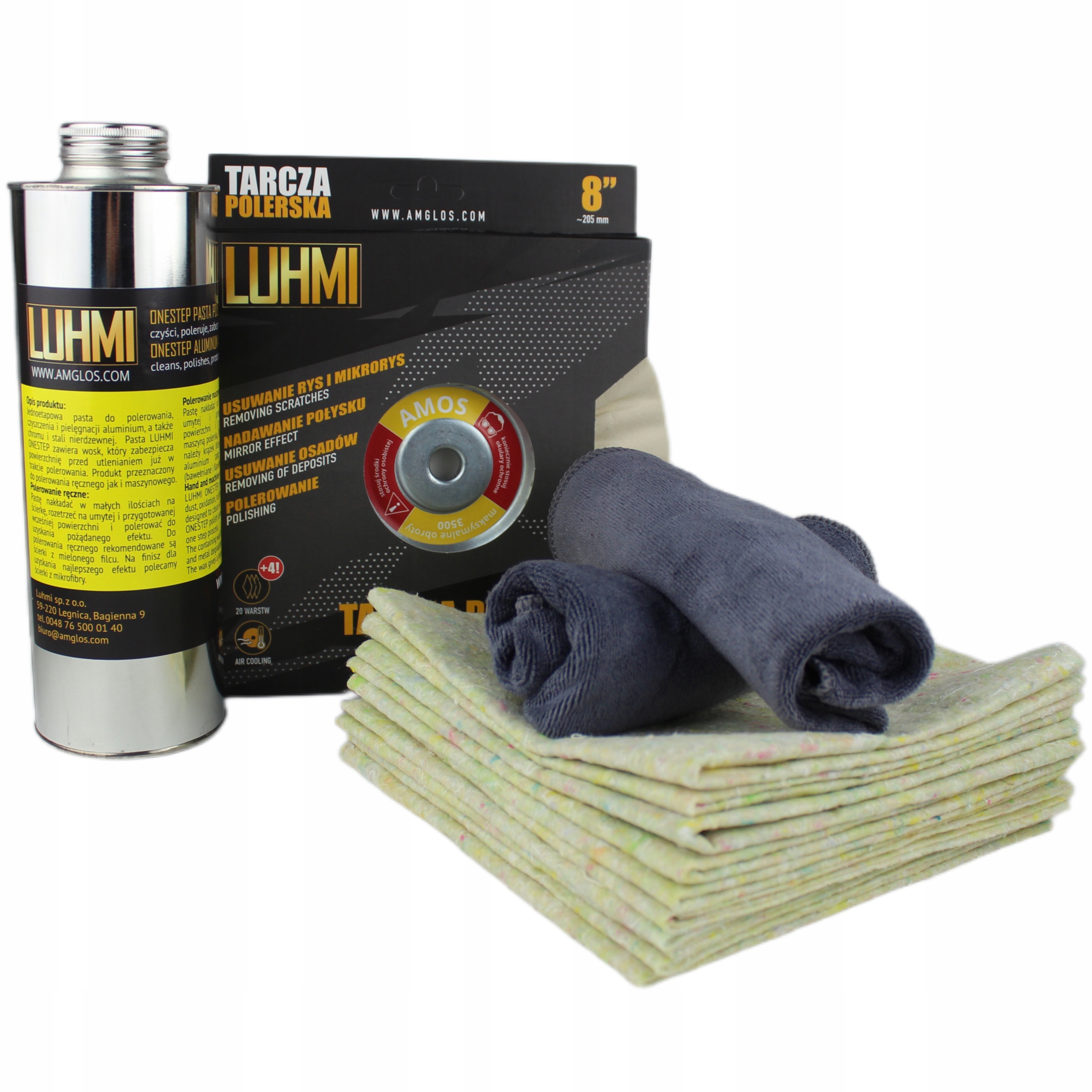 jednoetapowy zestaw do polerowania