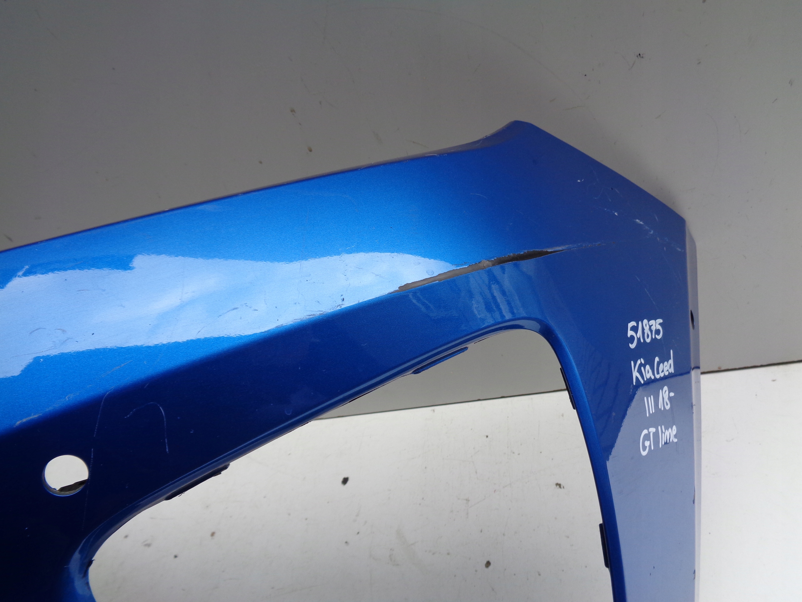front bumper KIA CEED III 18- GT-LINE NR 51875