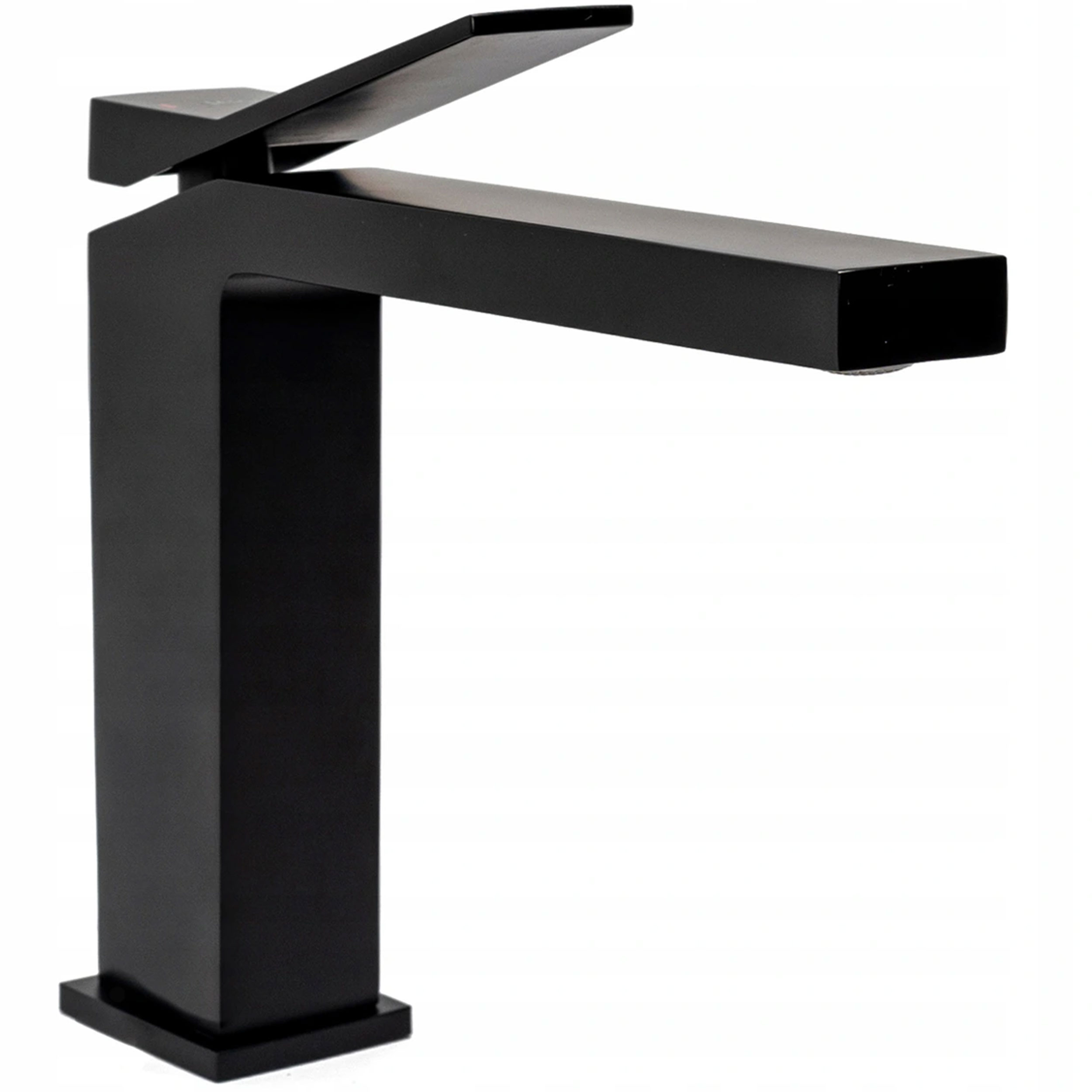 

Niska Bateria Umywalkowa Duet Black Czarna Rea