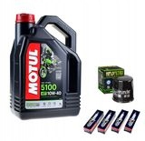 Olej Motul Filtr Svíčky Denso Honda VT1100 Shadow