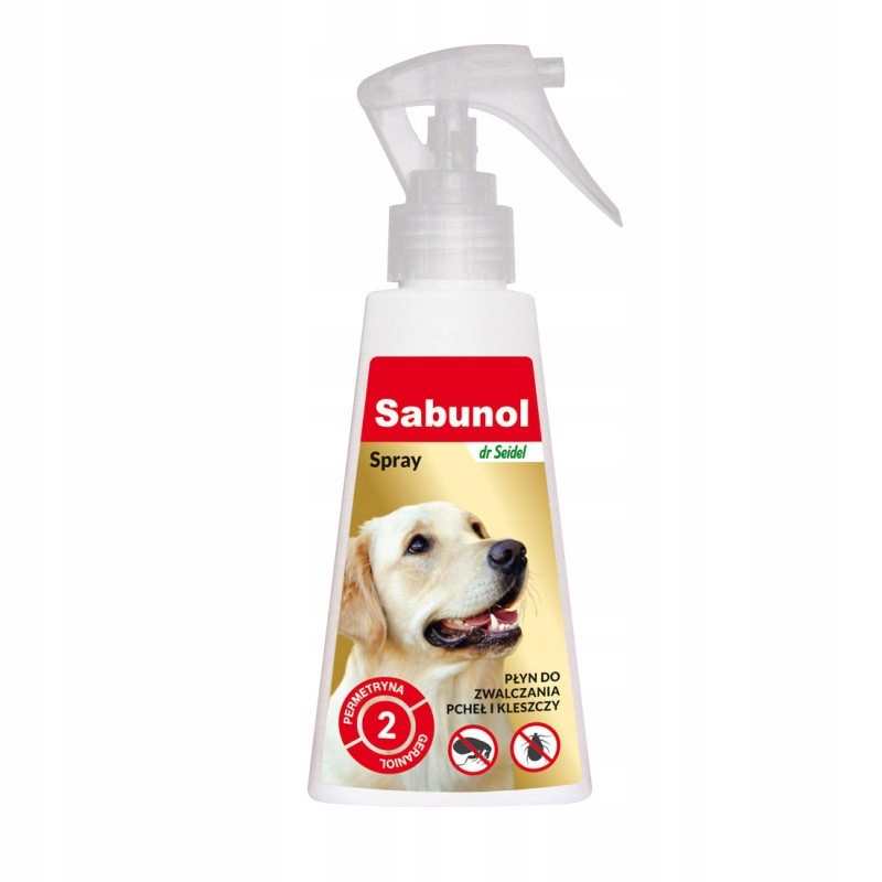 

Sabunol Spray przeciw pchłom i kleszczom 100ml