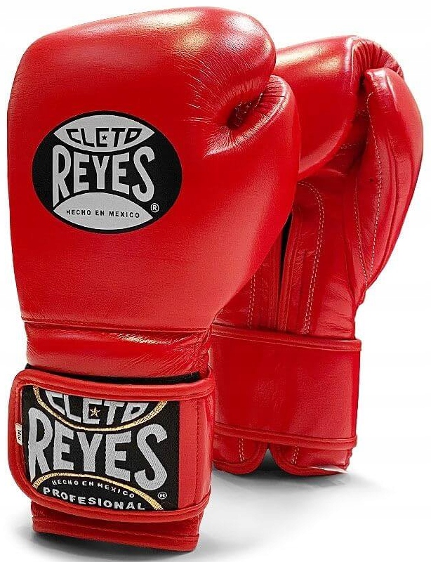 Cleto Reyes Boxerské rukavice Velcro Sparing Gloves Red 16OZ