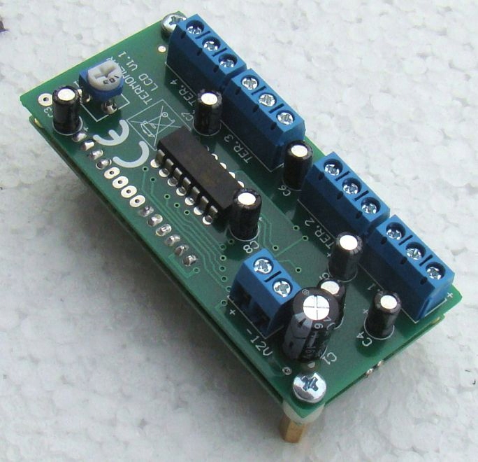 TERMOMETR PANELOWY 4 KANAŁOWY LCD DS18B20 CZUJNIK EAN (GTIN) 5903890732219