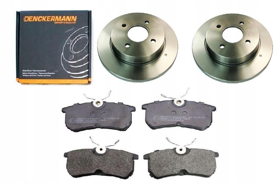 Kotouče Ford Focus I Zadní 253MM Sada