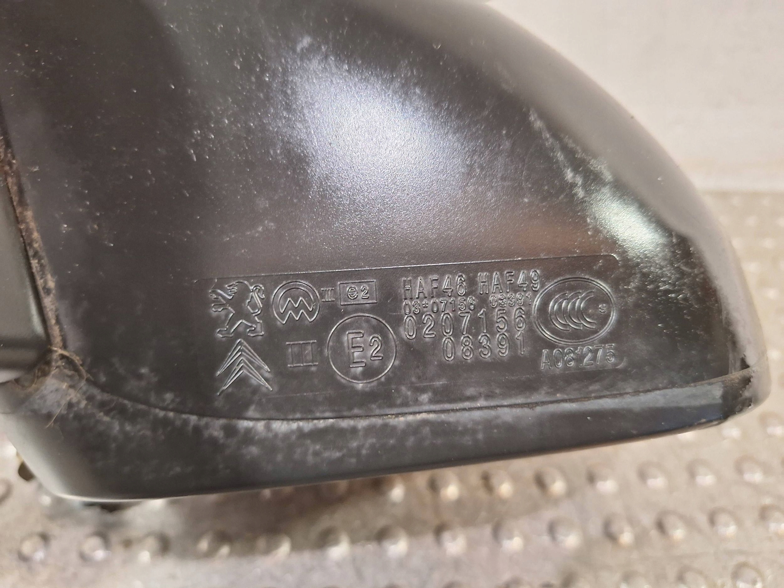 mirror exterior left 5 PIN CITROEN C3 II DS3 09