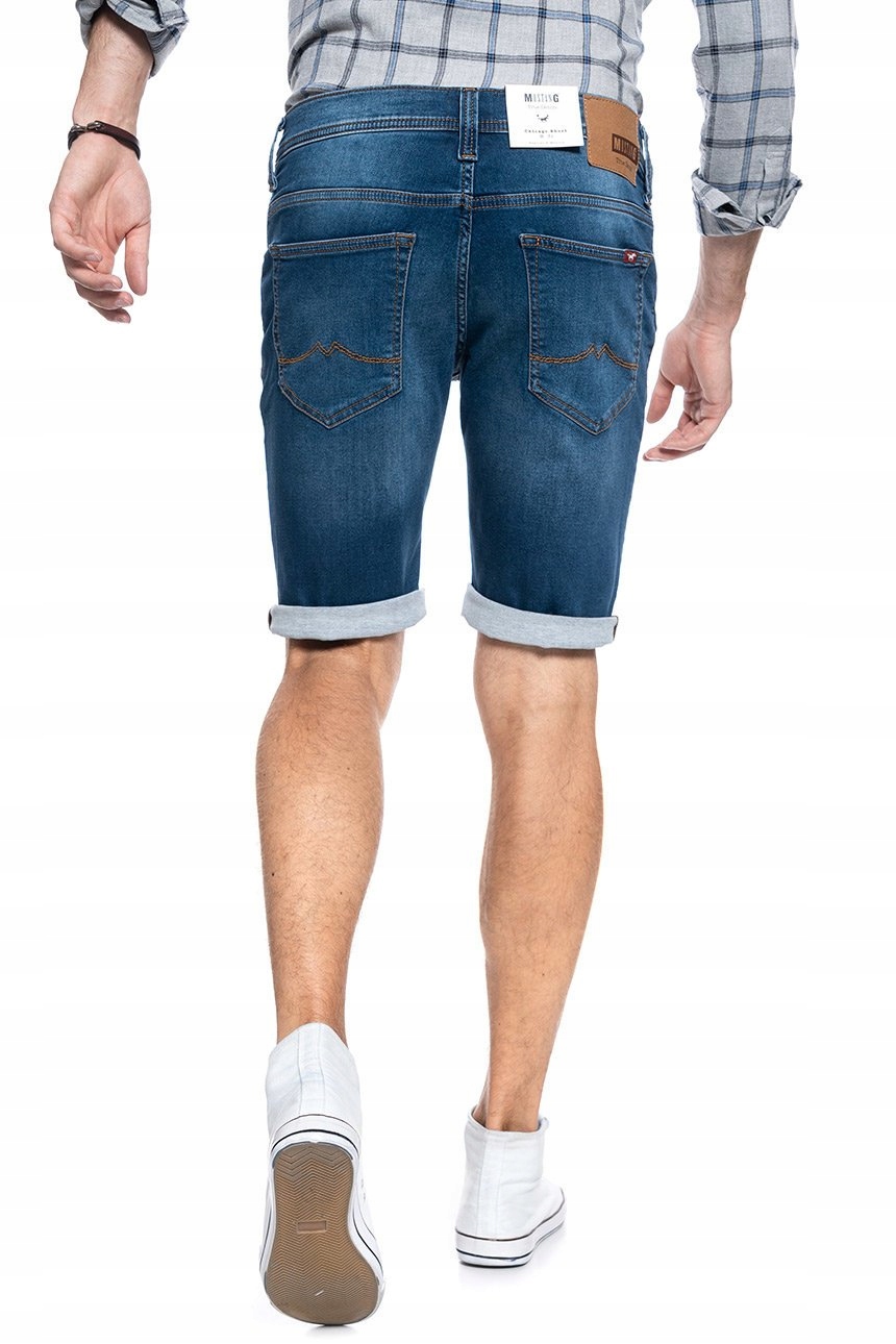 MUSTANG CHICAGO MĘSKIE SPODENKI JEANSOWE SHORT W36 Marka Mustang