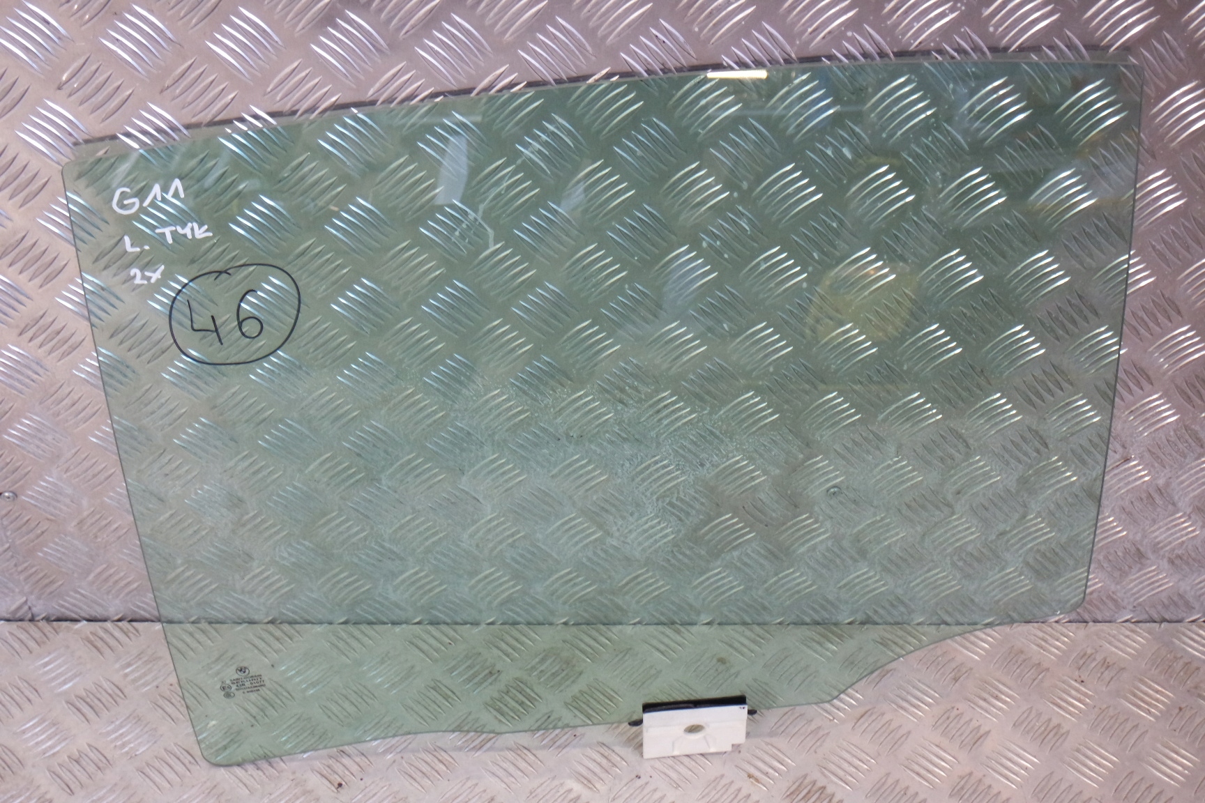 2X PODWOJNA SZYBA DRZWI LEWY TYL BMW 7 G11 AS2 15R