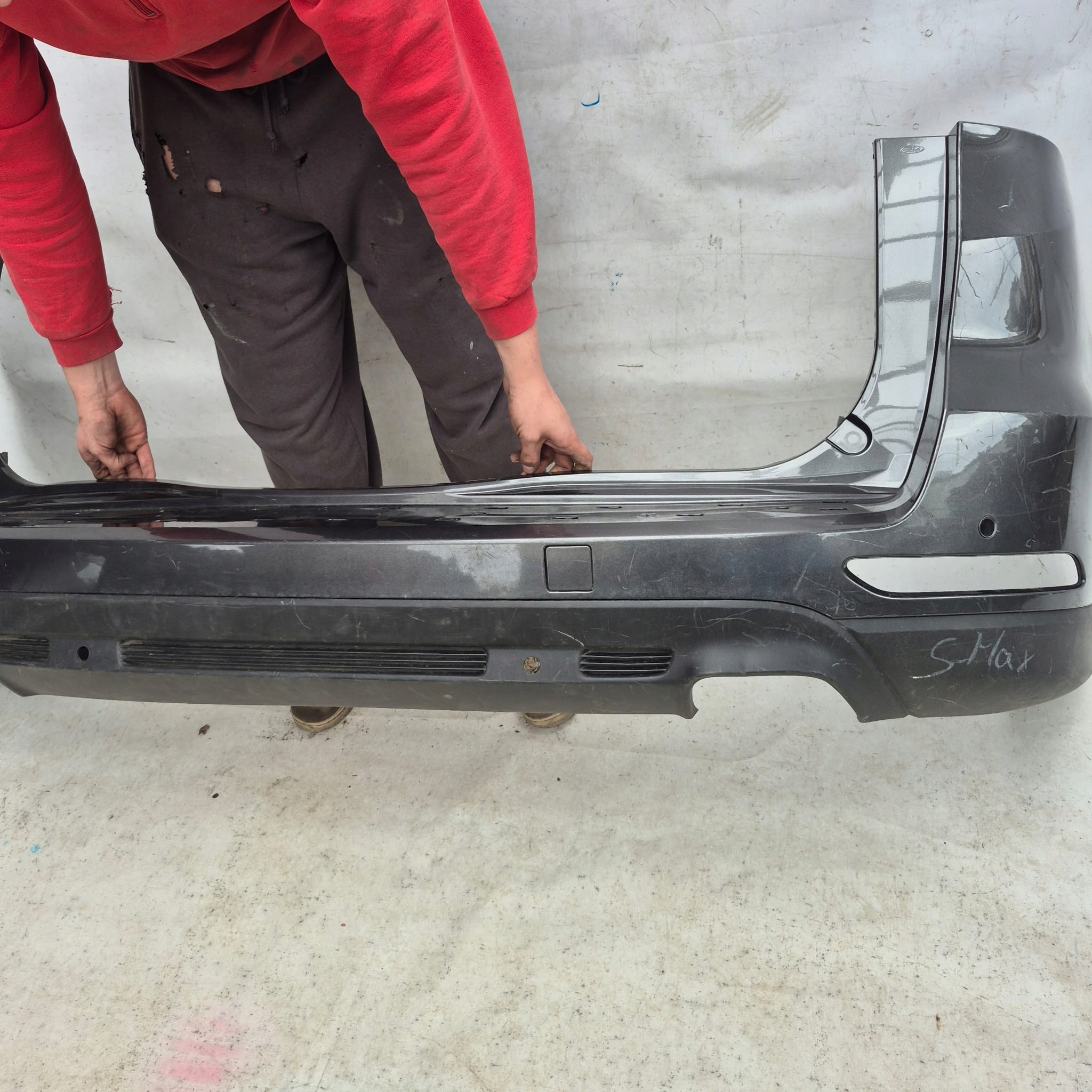 FORD S-MAX II 2 MK2 14-23 bumper rear part rear 6XPDC