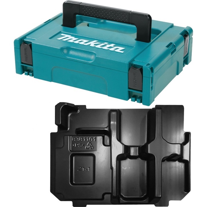 

Makita Makpac typ 1 Walizka na 4x aku i ładowarkę