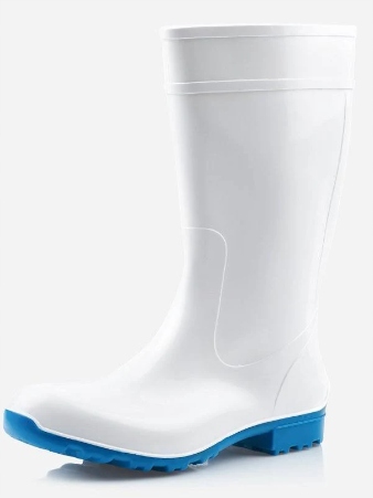 Kalosze Damskie Stylowe LEMIGO Modne Na Deszczowe Kolor biały