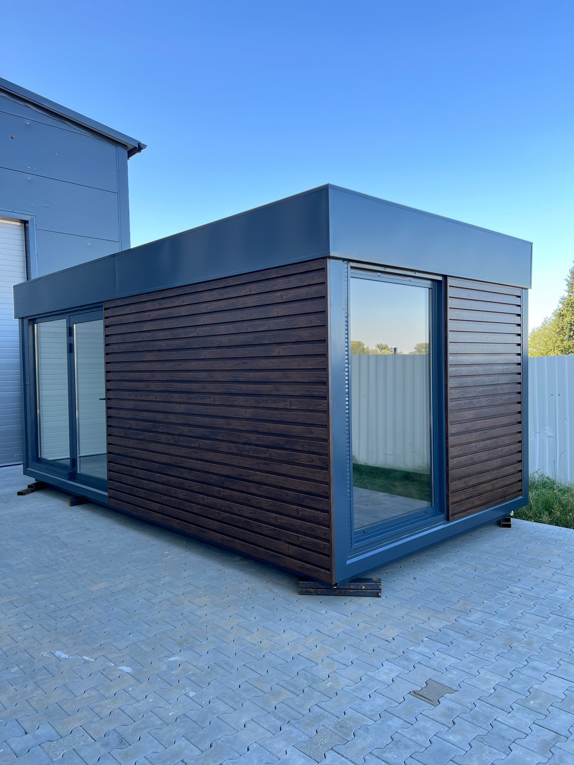 Kontener biurowy pawilon handlowy usługowy 6x3