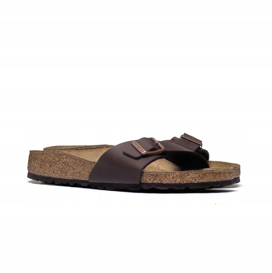 Birkenstock Madrid Mocca, hnědá, velikost 38