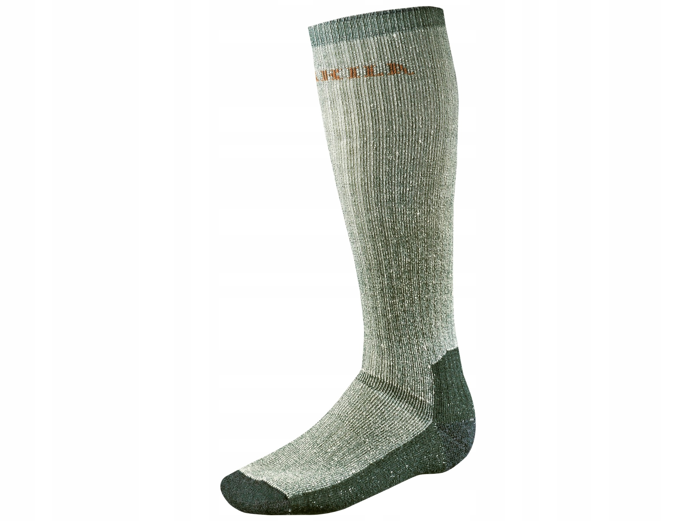 Skarpety myśliwskie wełna meryno Harkila Expedition Long Grey/Green M 39-42