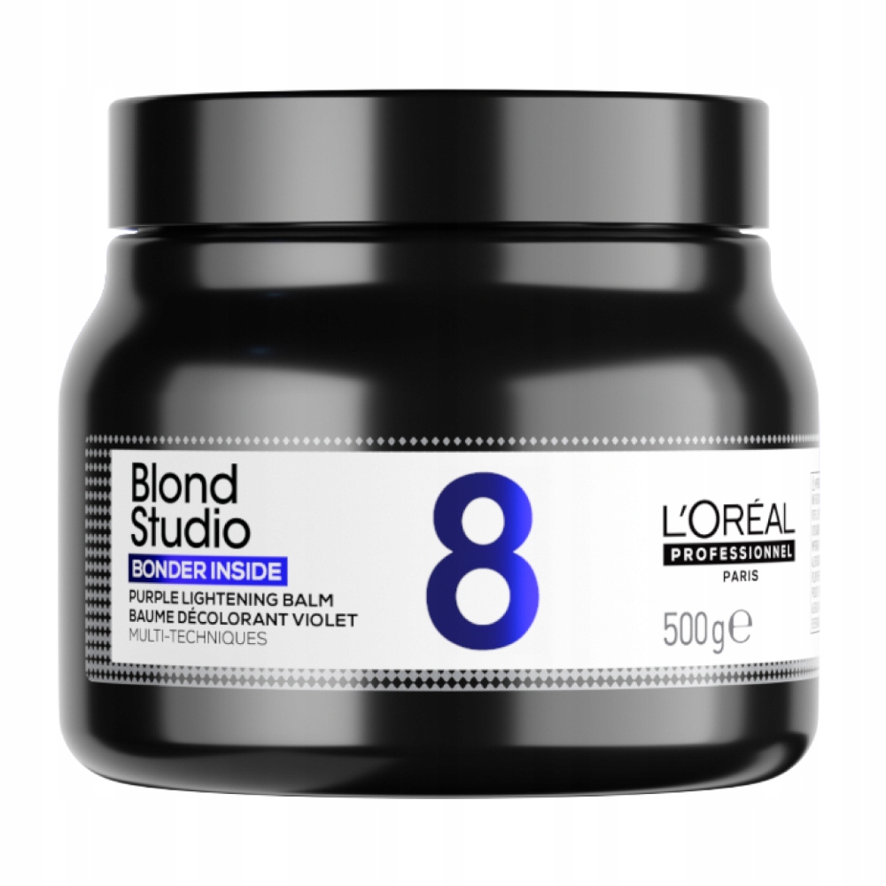 L'Oreal Professionnel Blond Studio Bonder Inside 8 Fialový rozjasňující balzám