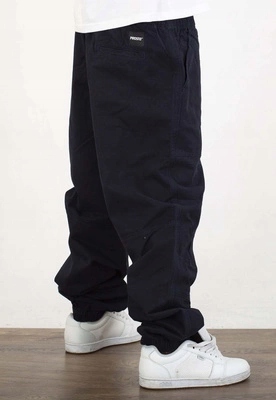 Kalhoty Prosto Jogger Jeans Baggy Slate tmavě modré