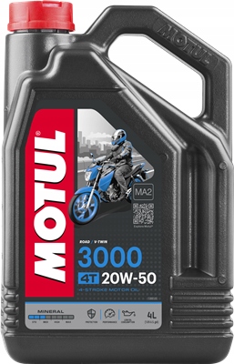 МАСЛО MOTUL 20/50 4T 3000 4L