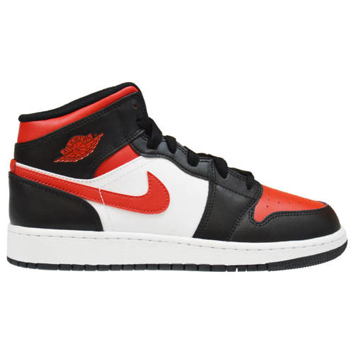 Buty do koszykówki Air Jordan 1 Mid Gs Fire Red