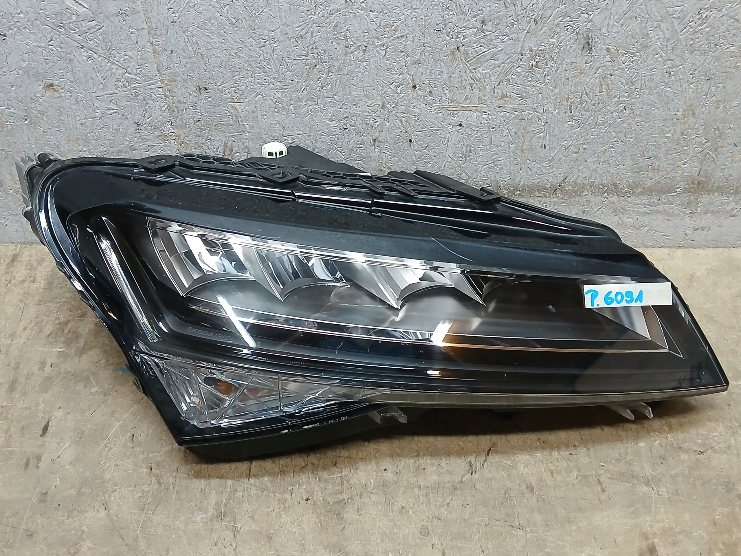 light front right SKODA SUPERB III 3 LIFT FULL LED 3V 3V1941016C