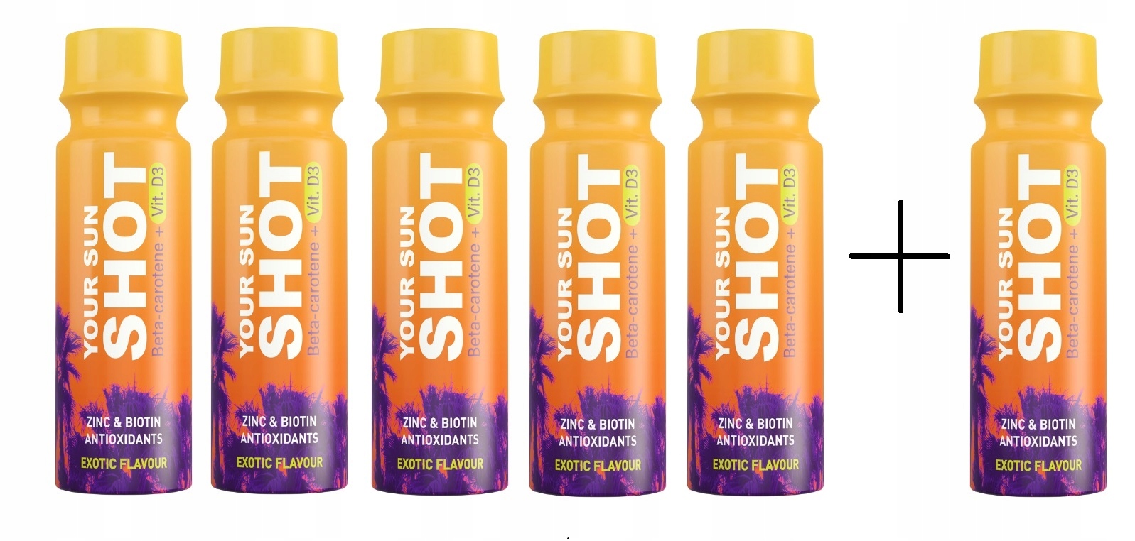 

Soleo Shot Vit.D3 Drinki Do Opalania 80ml pakiet 6