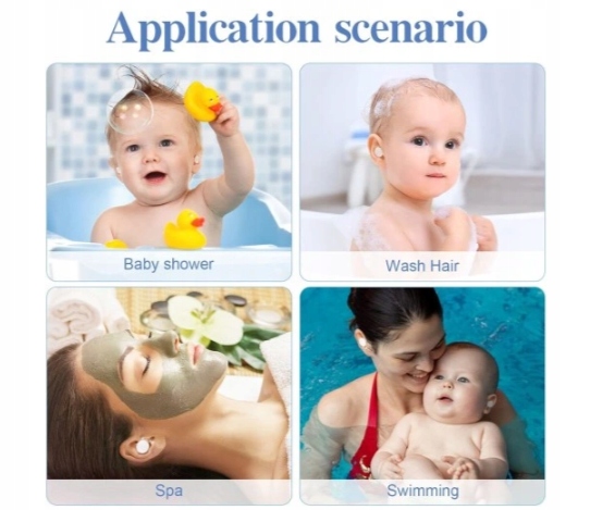 60 SZT OCHRONA USZU PRZED WODA NAKLEJKI WODOOPORNE Kod producenta 01