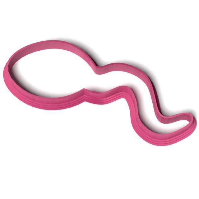 

Foremka wieczór panieński Plemnik kształt Różowa