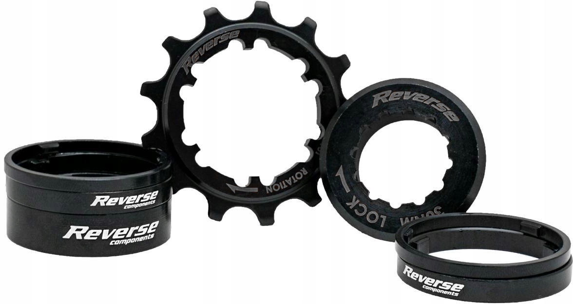 Adapter Reduktor Kasety na Single Reverse Microspline single speed kit 14T