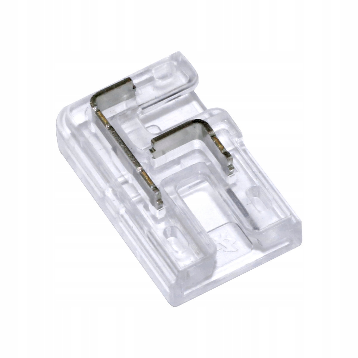 ZŁĄCZKA DO LED TAŚMA COB 8MM KĄTOWA PROSTA / ŁĄCZNIK 90° DO TAŚMY