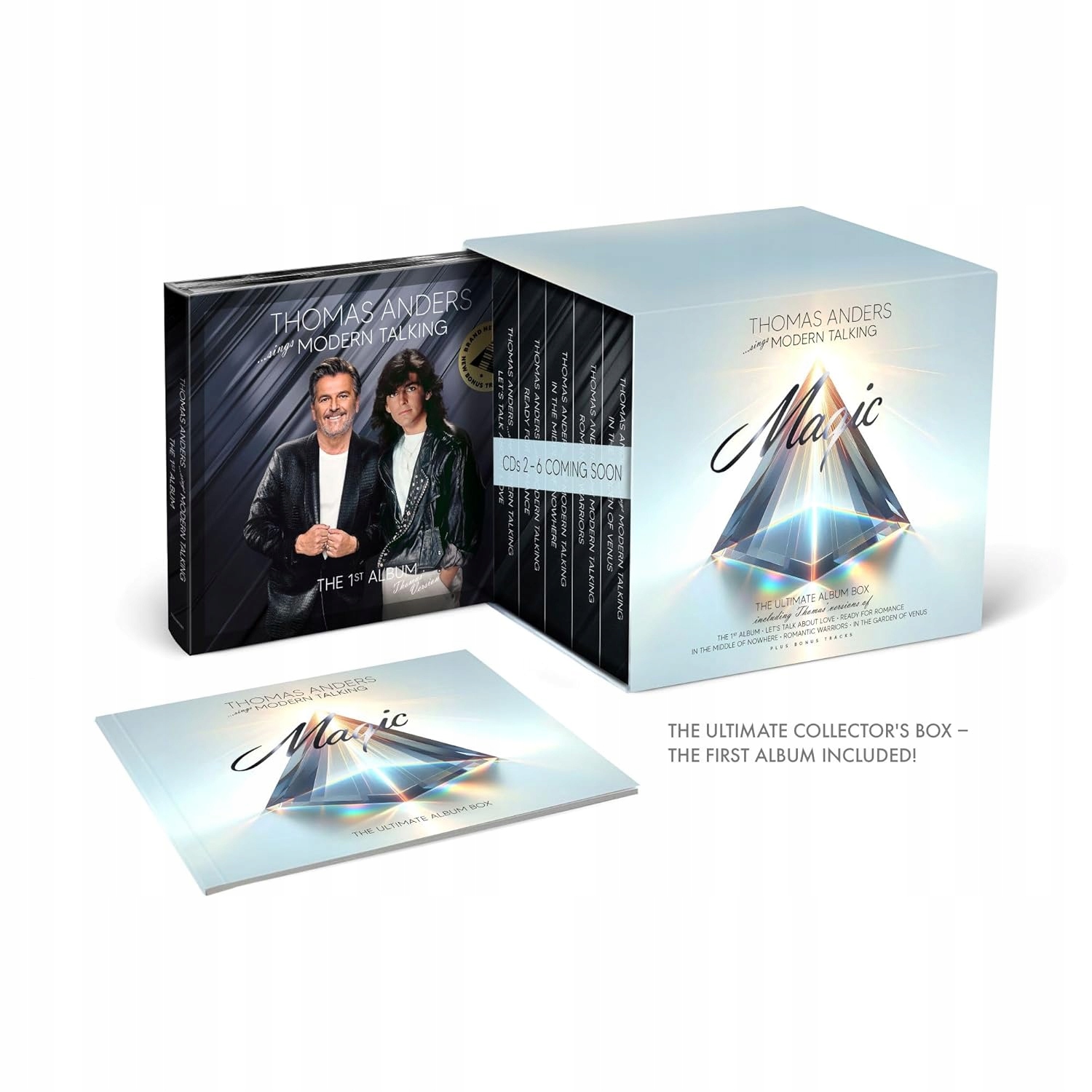 Thomas Anders Sings Modern Talking: The First Album 3CD Box na całość