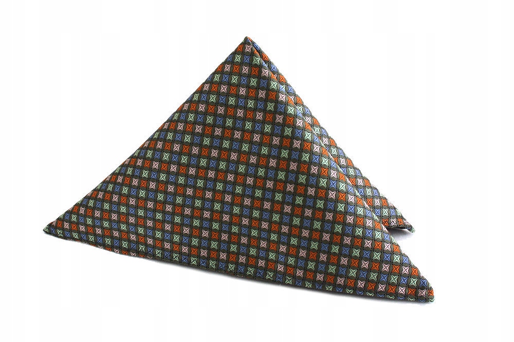 POSZETKA CHUSTKA DO MARYNARKI KOLOROWA OLIWKOWA Marka Tissino