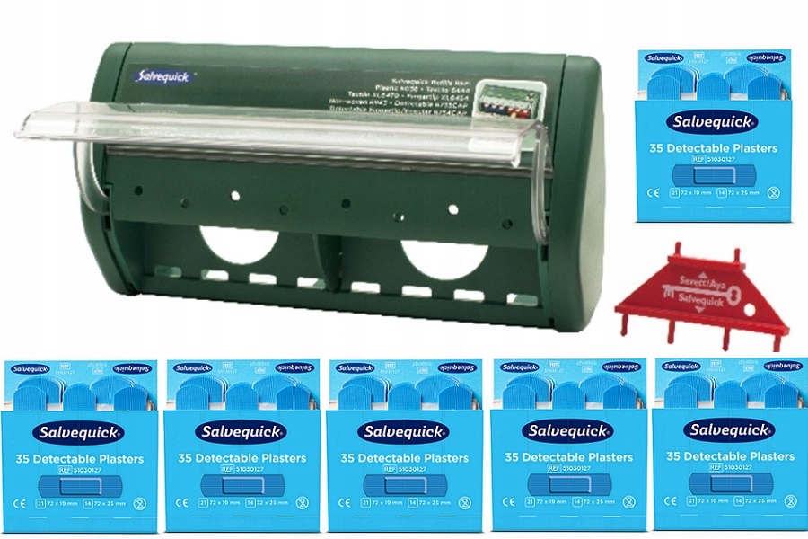 Plastry Salvequick Cederroth 51030127 (6x)+Automat