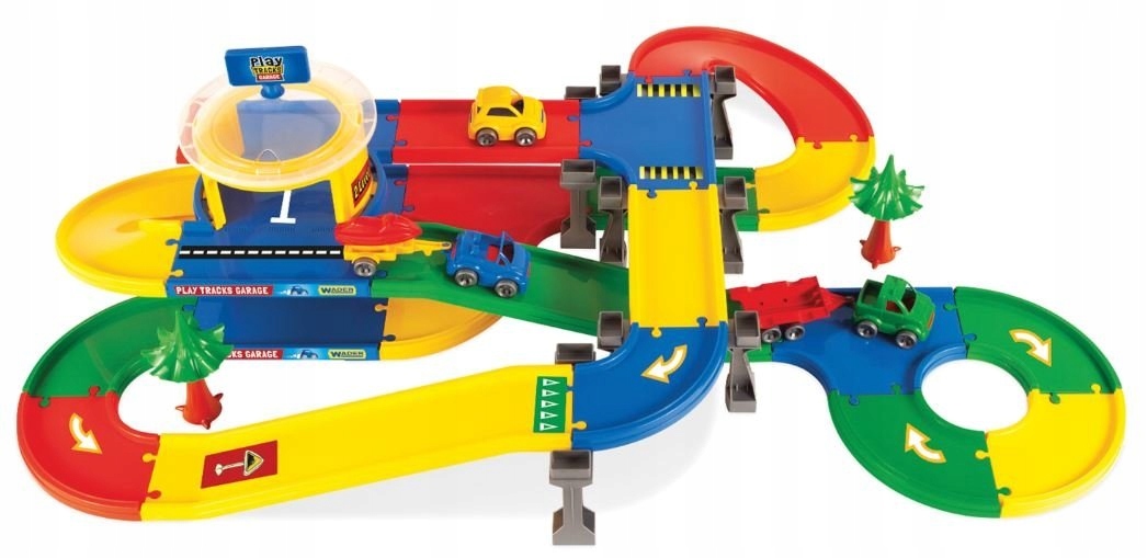 Play Tracks mega garaż z trasą Wader 53140