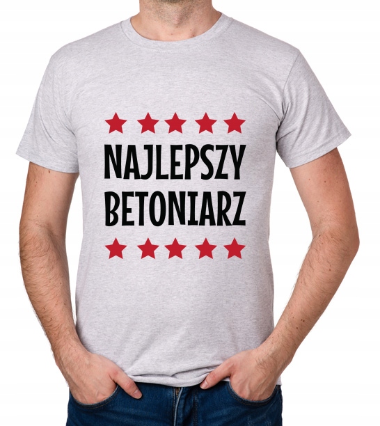 

koszulka Najlepszy Betoniarz prezent
