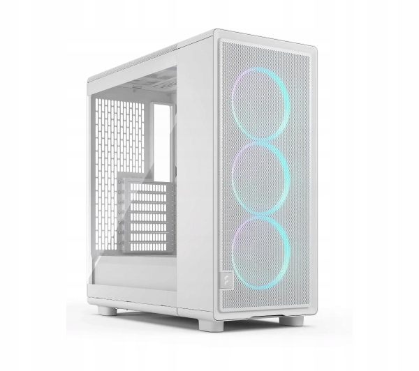 Počítačová Skříň Fractal Design Epoch Tg Rgb Clear Tint Bílý
