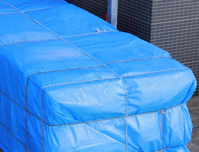 PLANDEKA WODOODPORNA PŁACHTA GRUBA MOCNA 4x4 m Szerokość 4 m