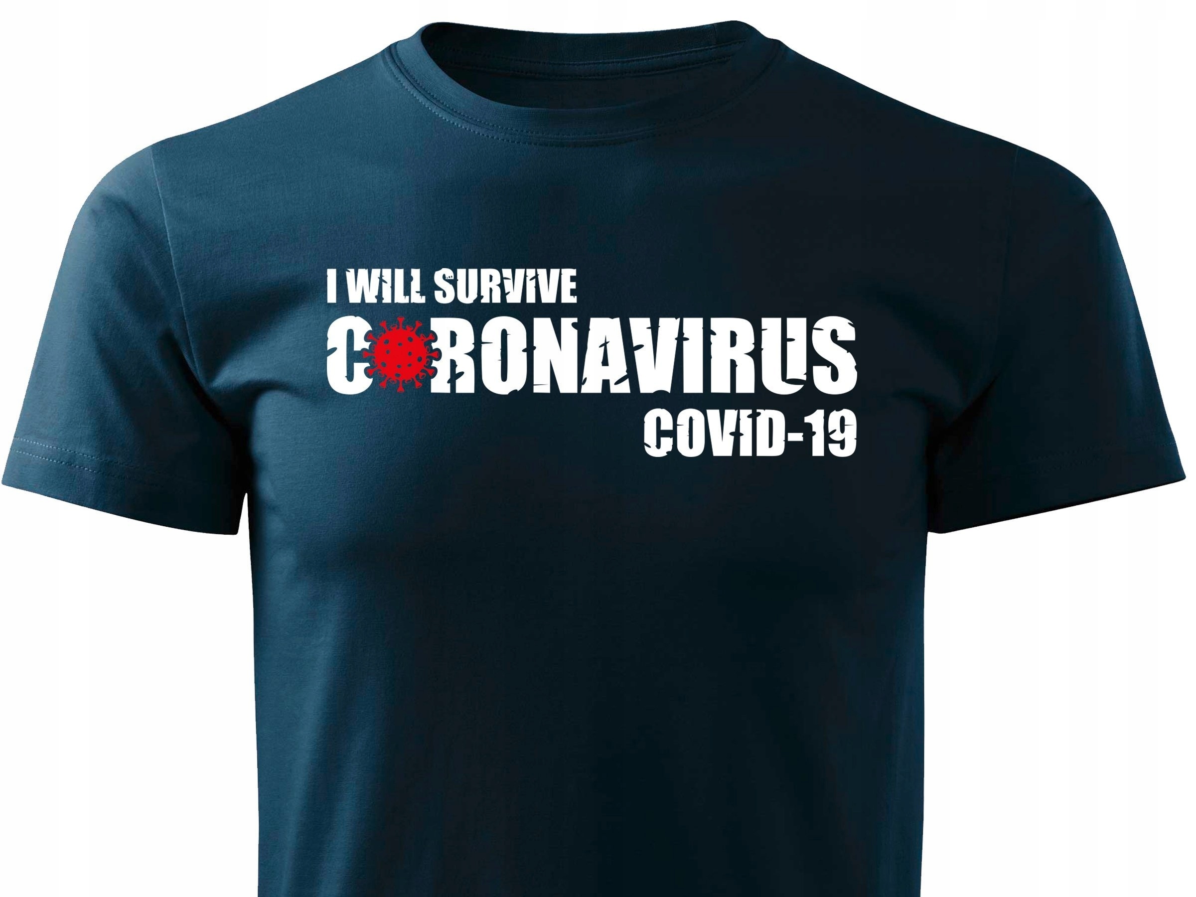 

Koszulka T-shirt super nadruk I Will Survive